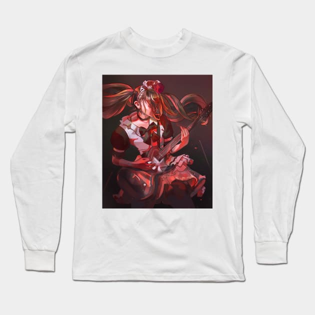 bandmaid guitarist Long Sleeve T-Shirt by joearc